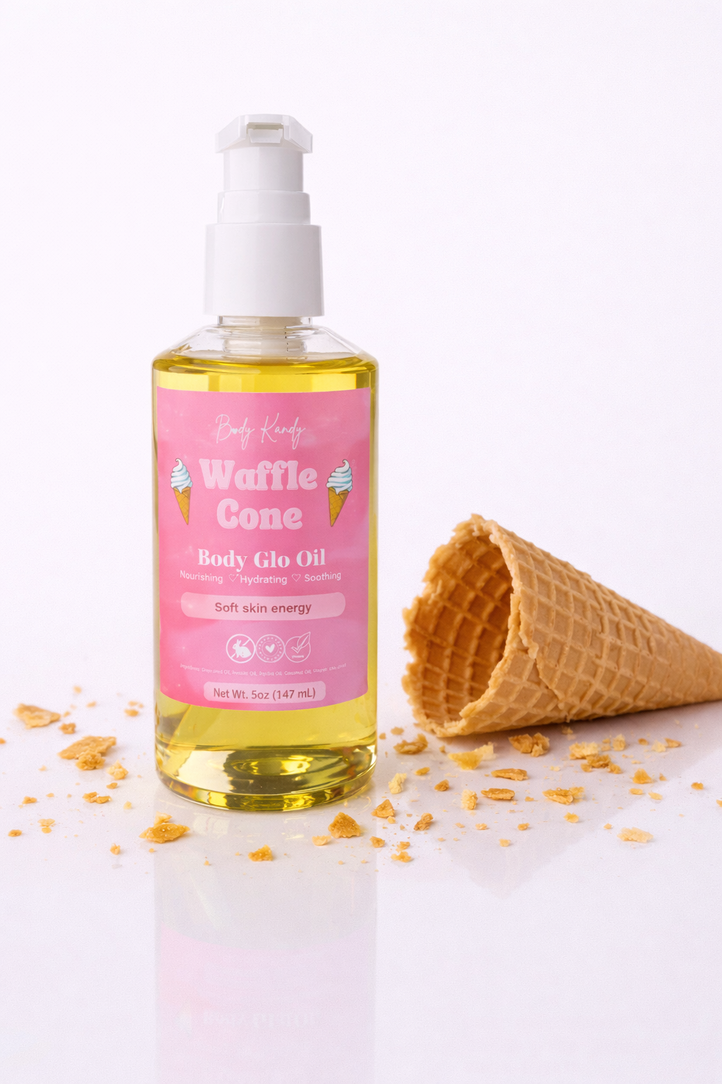 Waffle Cone✨Body Glo Oil