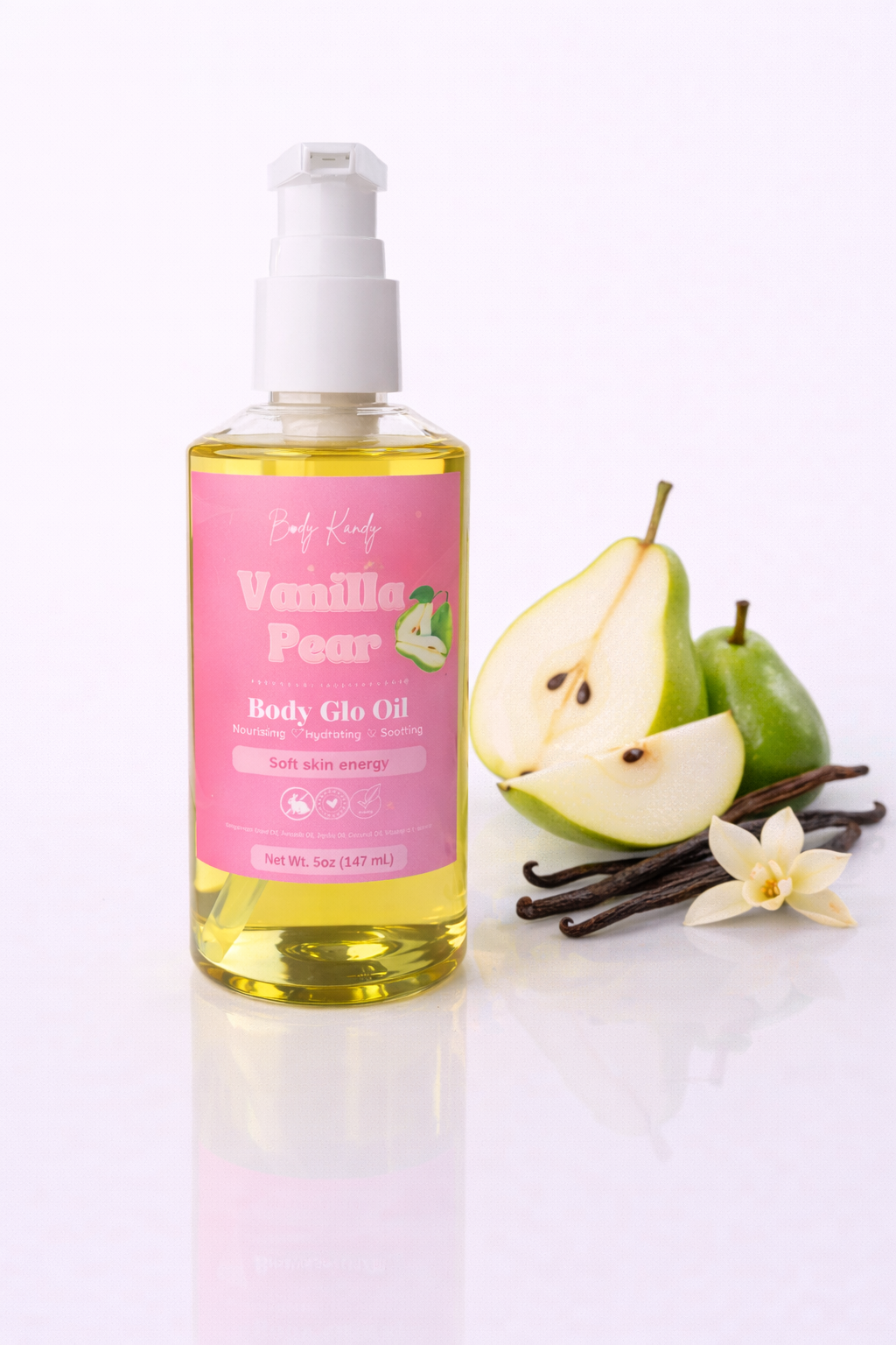 Vanilla Pear✨Body Glo Oil