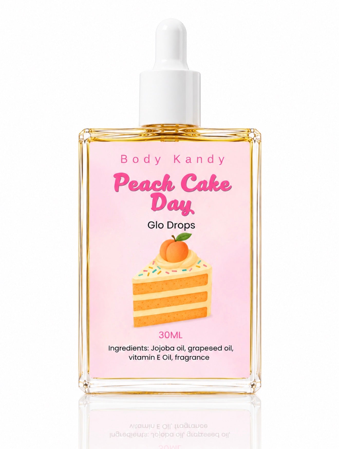 Peach Cake Day Glo Oil Drops