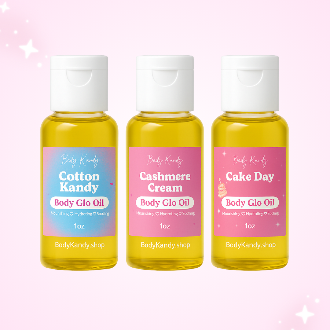 ✨Body Glo Oil Samples