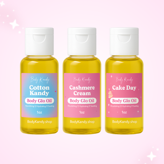 ✨Body Glo Oil Samples