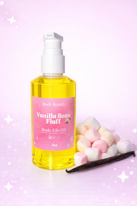 Vanilla Bean Fluff✨Body Glo Oil