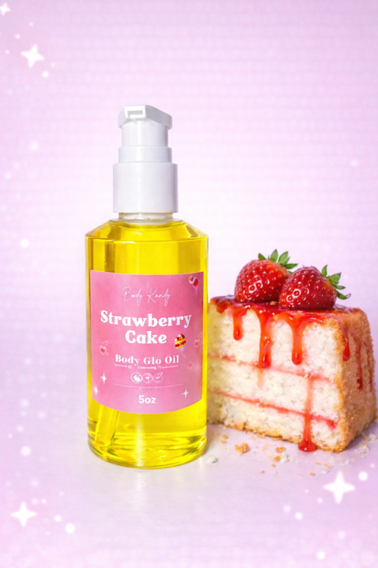 Strawberry Cake✨Body Glo Oil