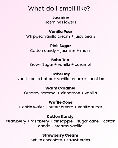 Sweetest Perfume Oils