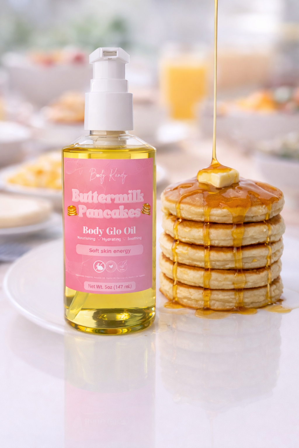 Buttermilk Pancakes✨Body Glo Oil