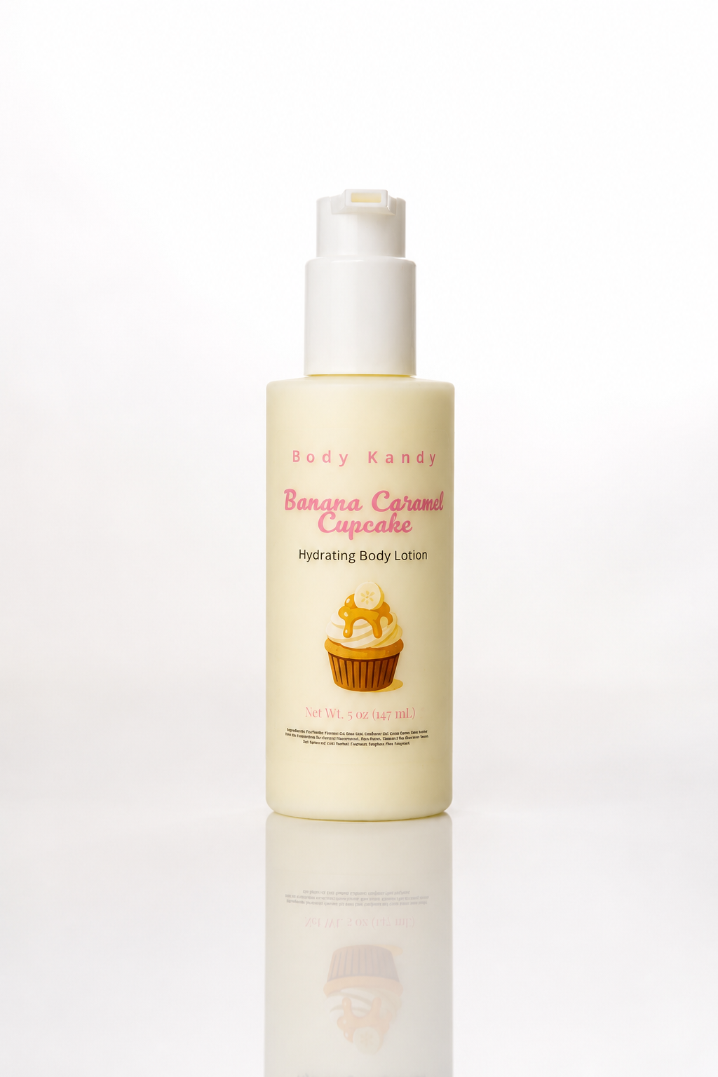 Banana Caramel Cupcake Body Lotion