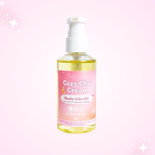 Cozy Chai Cream✨Body Glo Oil