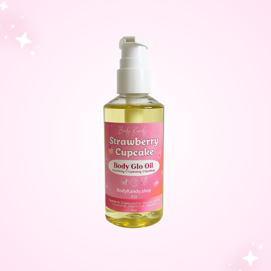 Strawberry Cupcake✨Body Glo Oil